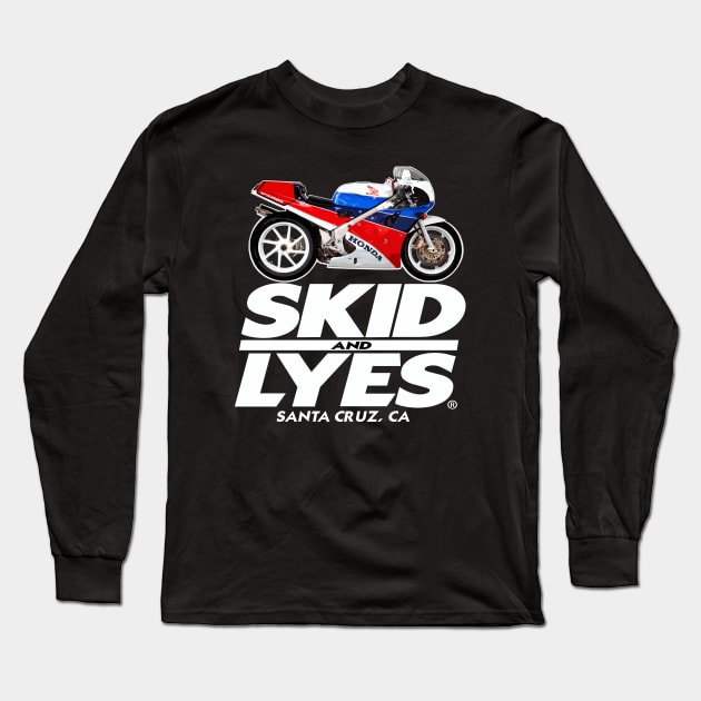 SKID & LYES Long Sleeve T-Shirt by SKIDVOODOO